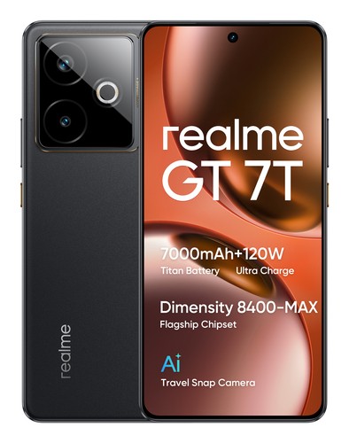 REALME REALME GT 7T Dual Sim - Black - 256 GB