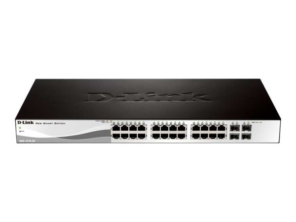 D-LINK Switch / Smart Switch 24x10/100/1000TX 4 DGS-1210-28