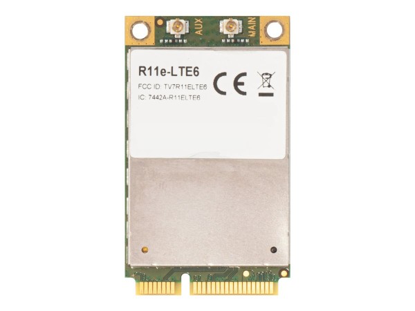 MIKROTIK CAT6 miniPCIe modem R11E-LTE6