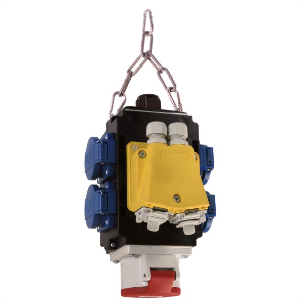 BACHMANN BACHMANN ENERGIEWÜRFEL 4 349.310 Schutzkontaktsteckdosen 1CEE 1Datendose