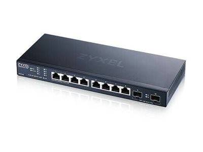 ZYXEL 8-Port 2.5GbE, 2 SFP+ Smart Switch, NebulaFlex (Webmanaged und Cloud XMG1915-10E-EU0101F