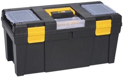 allit Werkzeugkoffer McPlus Promo 23, PP, schwarz/gelb