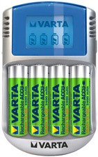 VARTA Ladegerät LCD Charger, USB, mit 12 V Adapter