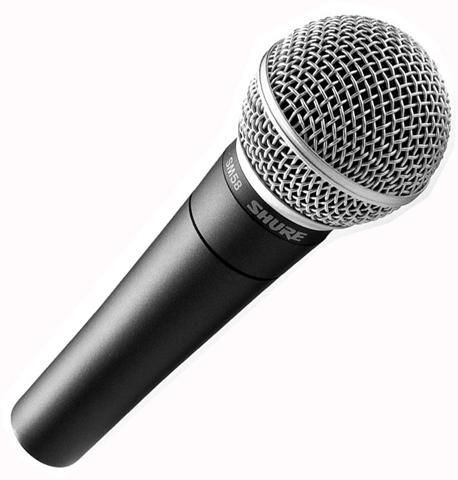 SHURE SHURE SM58 Bühnen-/Auftrittsmikrofon Verkabelt Schwarz