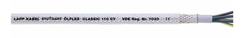 LAPP LAPP KABEL LAPP ÖLFLEX CLASSIC 110 CY 2X0,75 Cu-Schirm EMV-konform 1135802/50