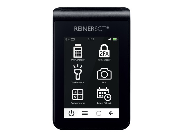 REINERSCT tanJack deluxe Logo Zwei-Faktor-Authentisierung Photo QR-Leser Ka 2708200-000