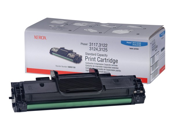 XEROX XEROX Phaser 3124 Schwarz Tonerpatrone