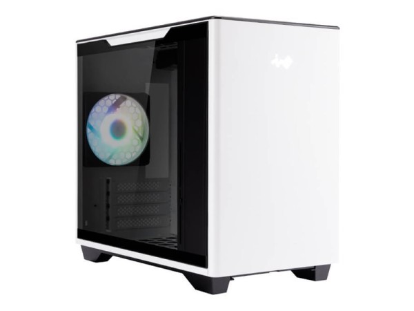 IN WIN A3 Mini-Tower Tempered Glass - weiß IW-CS-A3WHI-1AM120S