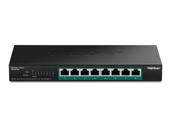 TRENDNET TRENDNET 8-Port 2.5G PoE++ Switch