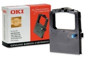 OKI Farbband für OKI ML182/ML192/ML193/ML280, schwarz