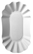 PAPSTAR Pommes-Schale "pure", Maße: 90 x 160 x 30 mm, weiß