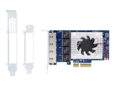 QNAP Quad-Port 5GbE Multi-Gig-Erweiterungskarte Aquantia AQC111C Gen3 x 4 L QXG-5G4T-111C