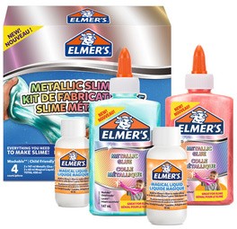 ELMER'S Slime Set "Metallic Slime Kit", 4-teilig