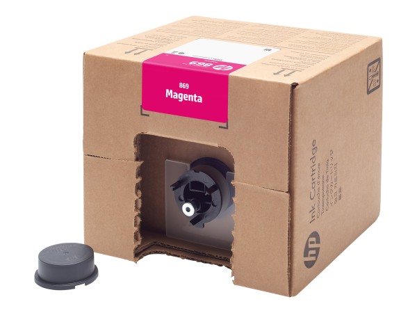 HP 869 - 3 L - Magenta - original - Tintenpatrone - für PageWide XL Pro 100 1XA87A