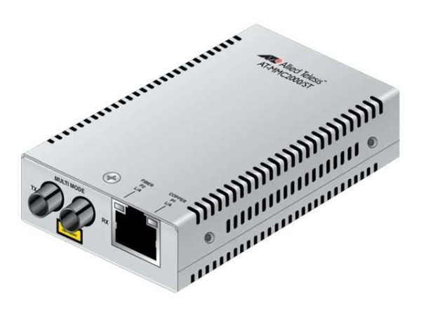 ALLIED TELESIS ALLIED Mini Media Converter 10/100/1000T to 1000BASE-SX MM S AT-MMC2000/ST-60