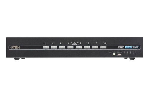 ATEN CS1148D4C 8-Port USB 4K DVI Dual Display Secure KVM mit Card Reader CS1148D4C
