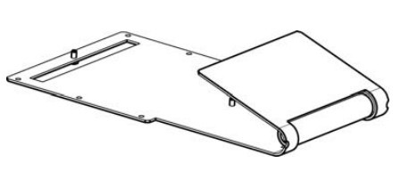 ZEBRA ADAPTER FOR ROLL HOLDER FOR