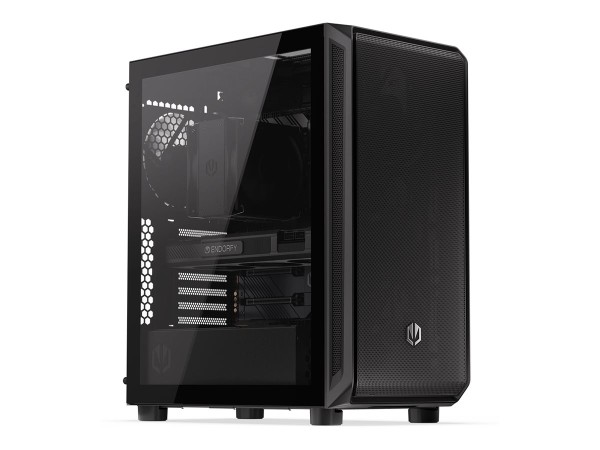 ENDORFY Arx 500 Air - PC-Gehäuse - ATX - Seitenteil mit Fenster (gehärtetes EY2A010
