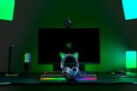 RAZER Kraken Kitty V3 Pro Schwarz - Kabelloses RGB-Kitty-Headset für Gaming RZ04-05170300-R3M1