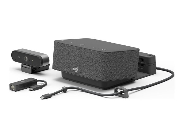 LOGITECH Dock Focus Room Kit Teams - USB - PLUGG - WW-9004 - MSFT (991-0004 991-000457