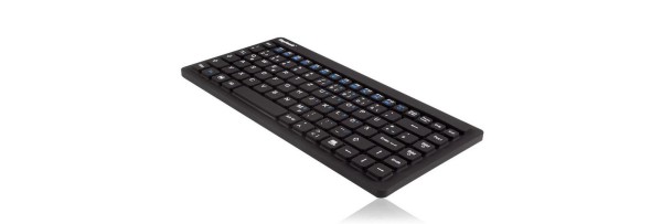 KEYSONIC KEYSONIC KSK-3230IN Industrie wasserdichte Tastatur mit DE-Layout, 87 plus 12 Funktionstasten