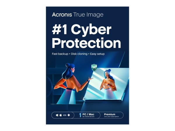 ACRONIS ACRONIS CYBER PROTECT HOME OFFICE PREM 1PC 1YR +1TB SUBSCRIPTION (HOPASHLOS)