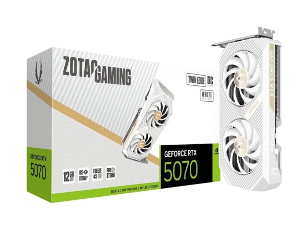 ZOTAC ZOTAC RTX 5070 Twin Edge OC White 12GB