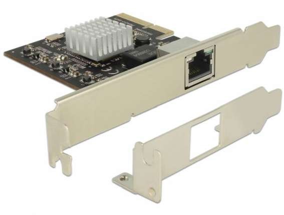 DELOCK PCI Express Karte > 1x 10 Gigabit LAN NBASE 89654