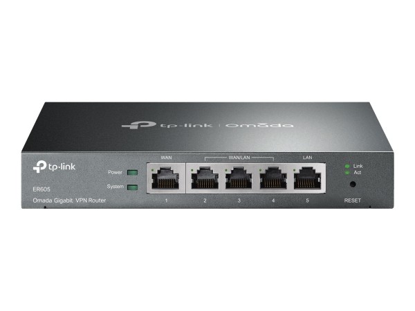TP-LINK SafeStream Gigabit Multi-WAN VPN Router ER605