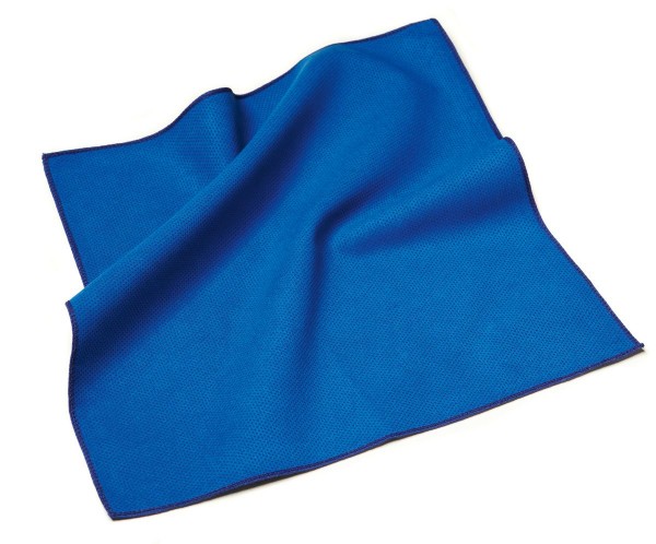 sigel Delta-Mikrofasertuch, 400 x 400 mm, blau