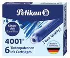 Pelikan Tintenpatronen 4001 TP/6, brillant-rot