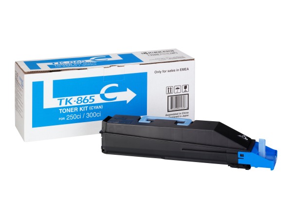 KYOCERA TK 865C Cyan Tonerpatrone 1T02JZCEU0