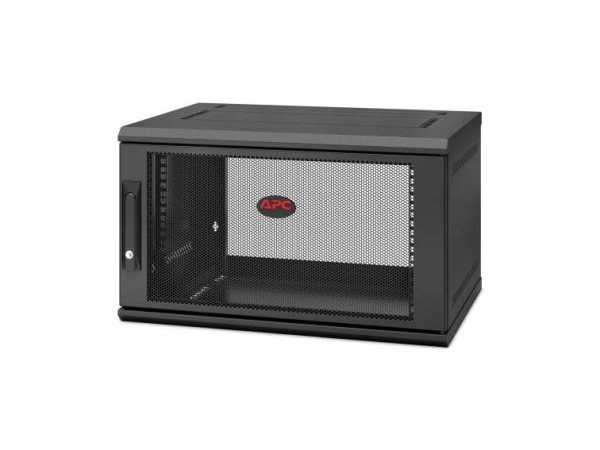 APC NetShelter WX 6U Single Hinged Wall-mount Enclosure 400mm Deep AR106SH4