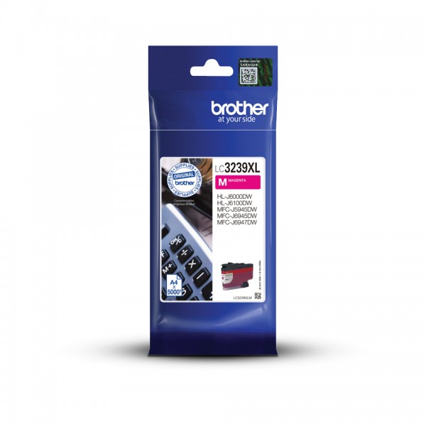 Brother LC-3239XLM Tintenpatrone Magenta 5000 Seiten