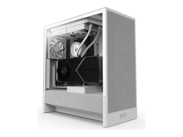 NZXT NZXT Case NZXT H5 Flow White Midi ATX (2024)