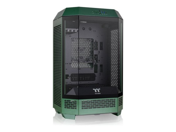 THERMALTAKE The Tower 300 Micro-ATX Gehäuse mit Sichtfenster Racing Green CA-1Y4-00SCWN-00