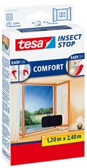 tesa Fliegengitter COMFORT für bodentiefe Fenster, anthrazit