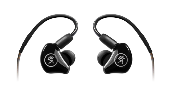 MACKIE MP-220 Black In Ear Headphones 2049320-00 2049320-00