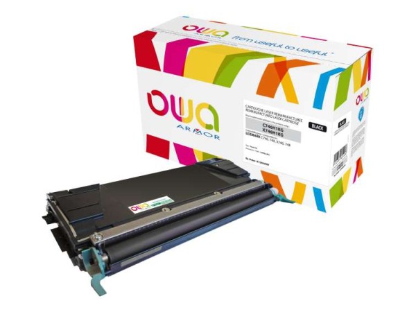 OWA Schwarz wiederaufbereitet Tonerpatrone K15850OW
