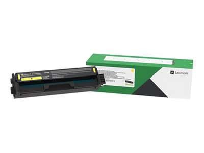 LEXMARK C332HY0 H Yellow High Yield Return Program Print Cartridge C332HY0