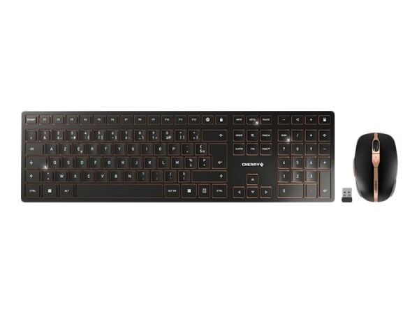 CHERRY CHERRY DW 9100 SLIM CH Layout bronze/schwarz