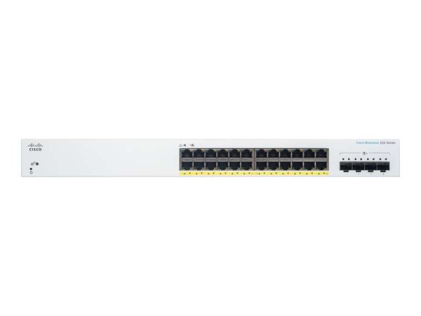 CISCO SYSTEMS CBS220 SMART 24-PORT GE POE CBS220-24P-4X-EU