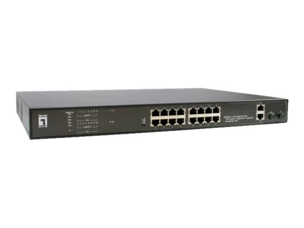 LEVELONE LEVELONE Switch 20x GE GEP-2021                 270W 16xPo