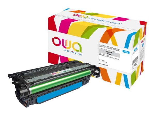 OWA Cyan wiederaufbereitet Tonerpatrone K15814OW