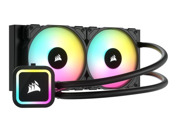 CORSAIR CORSAIR iCUE H100x ELITE 240mm (schwarz)