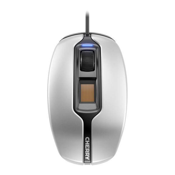 CHERRY Mouse MC 4900 FingerTIP ID silver/black JM-A4900
