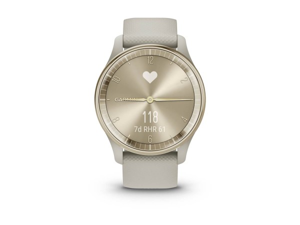 GARMIN vívomove Trend - 40 mm - French Gray - intelligente Uhr mit Band - S 010-02665-02