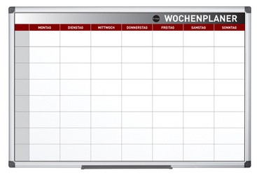 Bi-Office Planungstafel "Wochenplaner", 900 x 600 mm