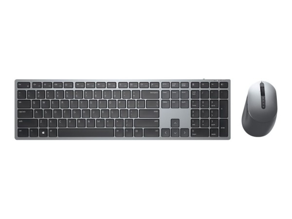 DELL Premier Multi-Device KM7321W - Tastatur-und-Maus-Set - kabellos - 2.4 KM7321WGY-FR