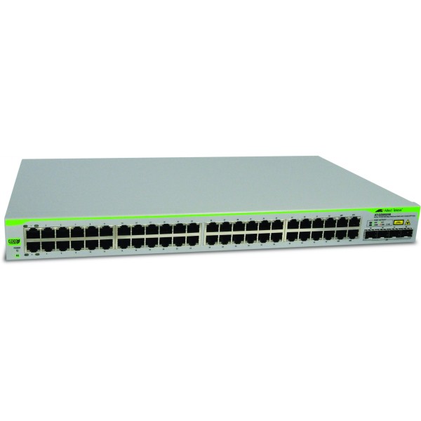 ALLIED TELESIS ALLIED TELESYN 48 port 10/100/1000TX WebSmart switch with 2 SFP bays